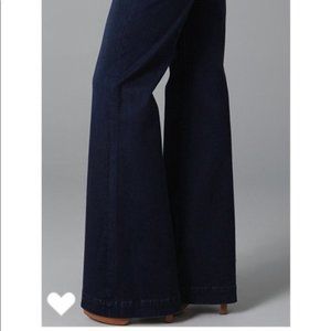 Rich & Skinny Lanky Wide Leg Jeans in Butterfinger
